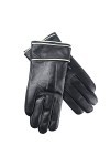Gants chauds en velours dautomne en cuir pour écran Gants dhiver pour femme Moufles convertibles B, taille unique 