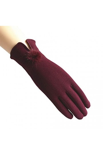 Garder au chaud Gants de femme confortables - Gants décran tactile dhiver élégant for femmes - gants de doigts fractionnés 
