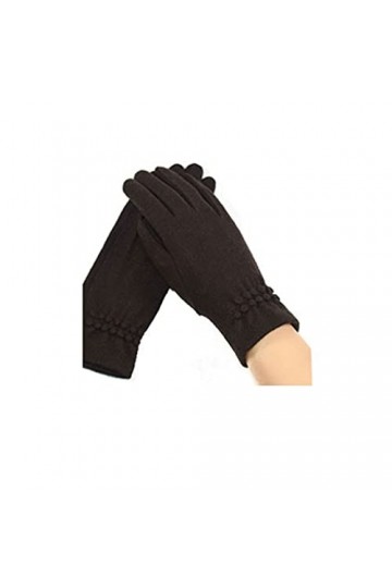 ZAJ Garder au Chaud Gants de Cachemire Femme - Gants à écran Tactile for Femmes - Gants Thermiques à Manchette élastique - Ga