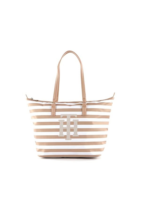 Tommy Hilfiger Poppy Tote Sand Drift Stripes