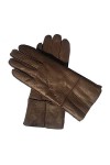 JBIVWW Gants dhiver Femmes Mode Chaud Dames Pleine de Doigts Classiques Gants moufles Color : Green Leather, Gloves Size : 