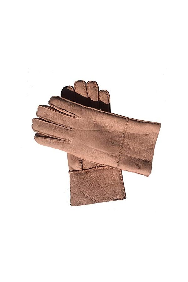 JBIVWW Gants dhiver Femmes Mode Chaud Dames Pleine de Doigts Classiques Gants moufles Color : Green Leather, Gloves Size : 