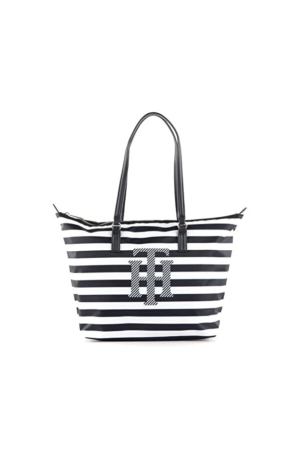 Tommy Hilfiger Poppy Tote Sand Drift Stripes