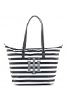 Tommy Hilfiger Poppy Tote Sand Drift Stripes