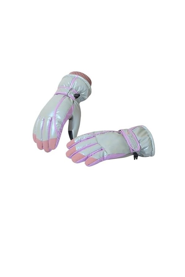 QLSWZC gants hiver femme chaud Gants en coton chauds en peluche résistants au froid de ski de cyclisme for femmes dhiver Co