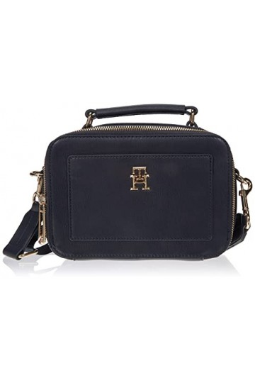 Tommy Hilfiger Trunk emblématique Tommy, Sac Femme, Bleu sidéral, One Size