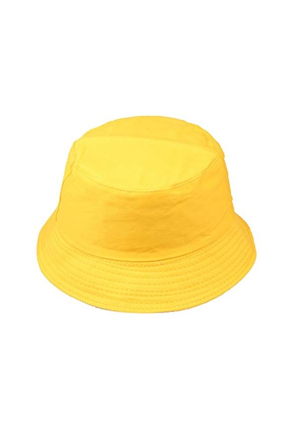 IMJONO Femme Homme Bob Chapeau Unisexe Chapeau Pêcheur Mode Chapeau Protection Sauvage Lextérieur Chapeau de Soleil Pêche Fi