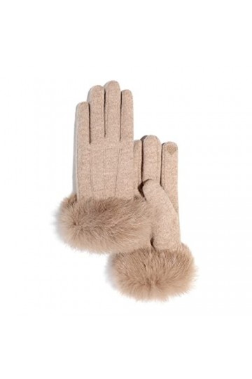Gants Chauds Pour Femme Gants DAutomne Et DHiver Pour Dames Équitation En Plein Air Plus Velours Épais Et Chauds Gants En C