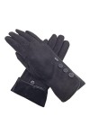 Gants Gants de mode Hiver Dames Daim Mode Épaissement Soft Touch Gants Gants Sports dhiver Couleur : B, Gloves Size : One S