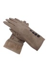 Gants Gants de mode Hiver Dames Daim Mode Épaissement Soft Touch Gants Gants Sports dhiver Couleur : B, Gloves Size : One S