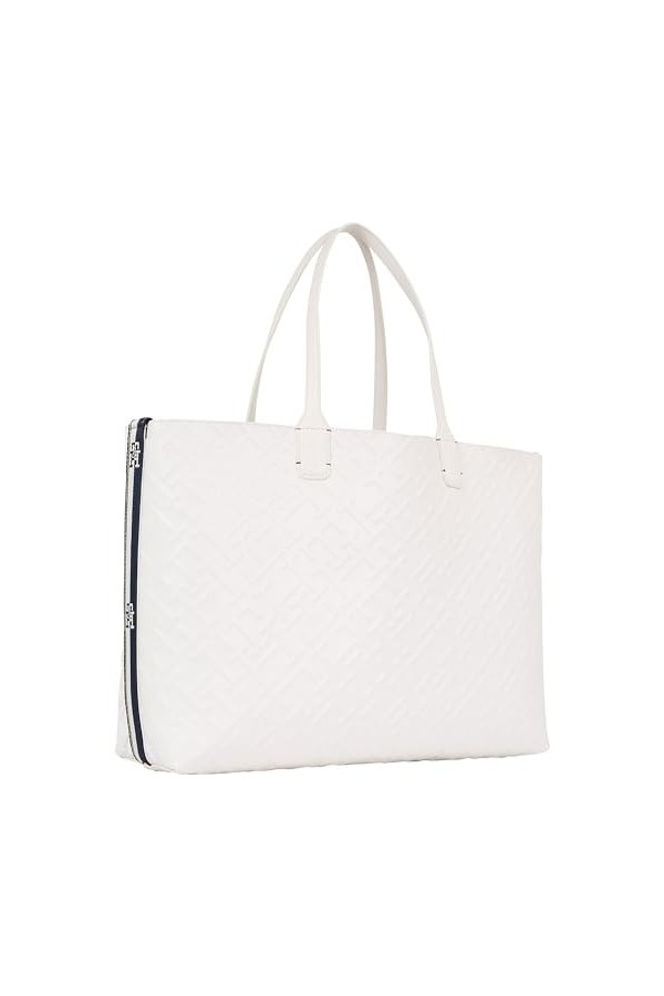 TOMMY HILFIGER - Womens shopper bag with all-over monogram - Size One size