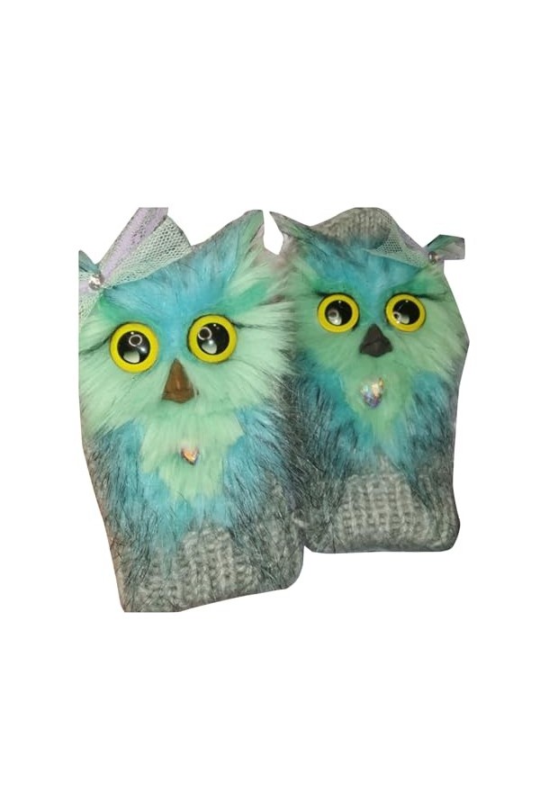 Mumuve Gants, moufles en peluche danimaux de dessin animé pour femme, gants dhiver chauds, gants de ski pour filles, gants 