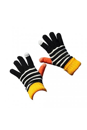ZAJ Garder au chaud Gants tricotés mignons - Gants décran tactile dhiver for femmes - Gants thermiques à lhiver automne - 