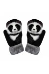 SHIYONG Animal Chat Chien Panda Racoon Conception Enfant Hiver Chaud Long Mignon Mode Princesse Mitaines Doigts Gants Doux