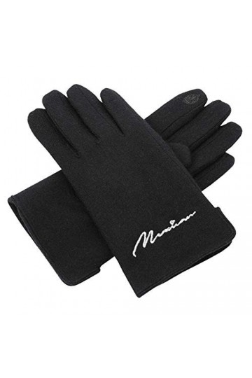 FUFU Moufles Gants Chauds Hivernaux, Gants À Écran Tactile, Gants Coupe-Vent Et Imperméables, Gants Antidérapants, Courant, C