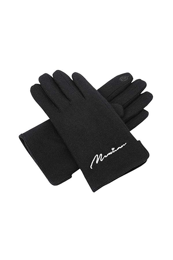 FUFU Moufles Gants Chauds Hivernaux, Gants À Écran Tactile, Gants Coupe-Vent Et Imperméables, Gants Antidérapants, Courant, C