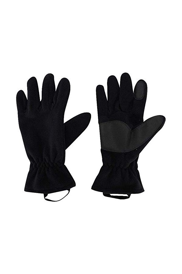 L.HPT Gants Chauds en Laine Polaire Gants de Sport dalpinisme Couleur: Noir, Taille: M 