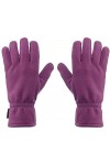 L.HPT Gants Chauds en Laine Polaire Gants de Sport dalpinisme Couleur: Noir, Taille: M 