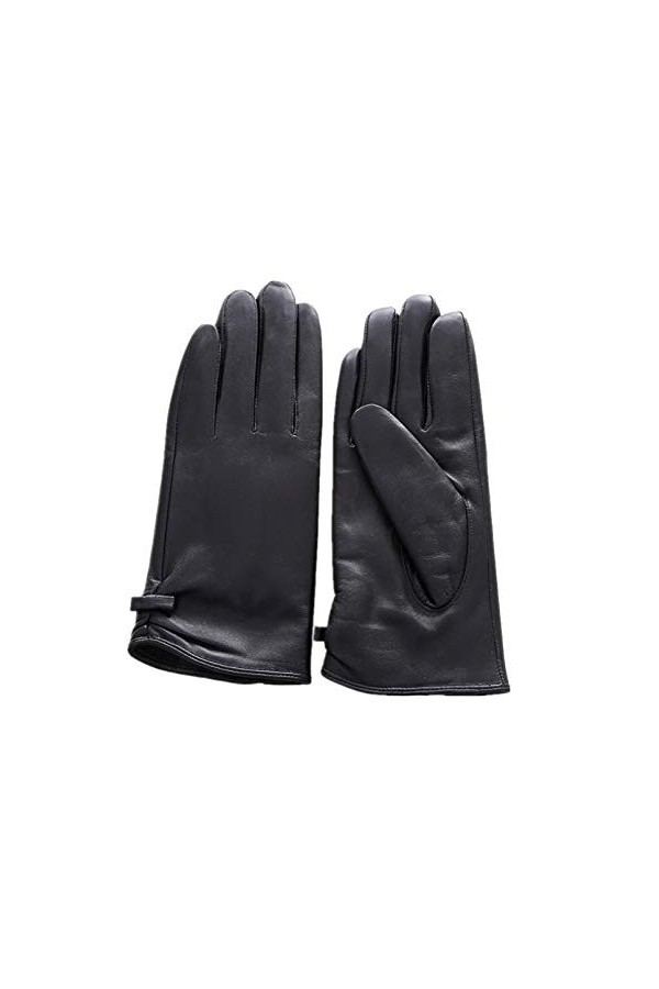 LUOXUEFEI Gants Femelle Hiver Mitaines Chaudes Femmes Conduite Écran Tactile Gant Noir