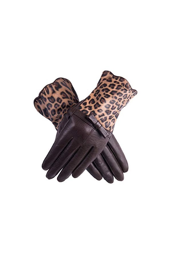 Gants Chauds Pour Femme Gants En Cuir Femme Plus Velours Matelassé Sports De Plein Air Conduite Et Équitation Gants DHiver B