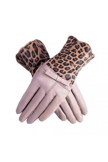 Gants Chauds Pour Femme Gants En Cuir Femme Plus Velours Matelassé Sports De Plein Air Conduite Et Équitation Gants DHiver B