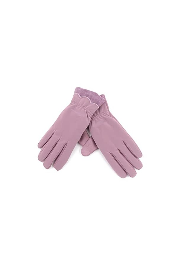 YIAAN Épaissir Gants Gants Femmes Gants Touch Screen Hiver Riding Gants Chauds Étanches Et Coupe-Vent Et Gants en Molleton Ch