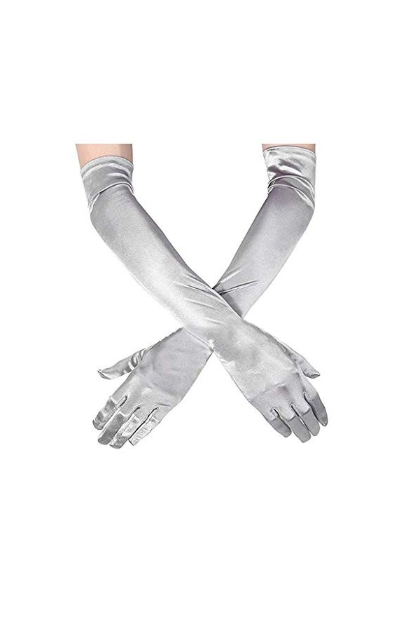 DIXII Gants mitaines hommes hiver chaud mariage soirée Performance femmes Cosplay longue robe Sexy femmes gants mitaines Col