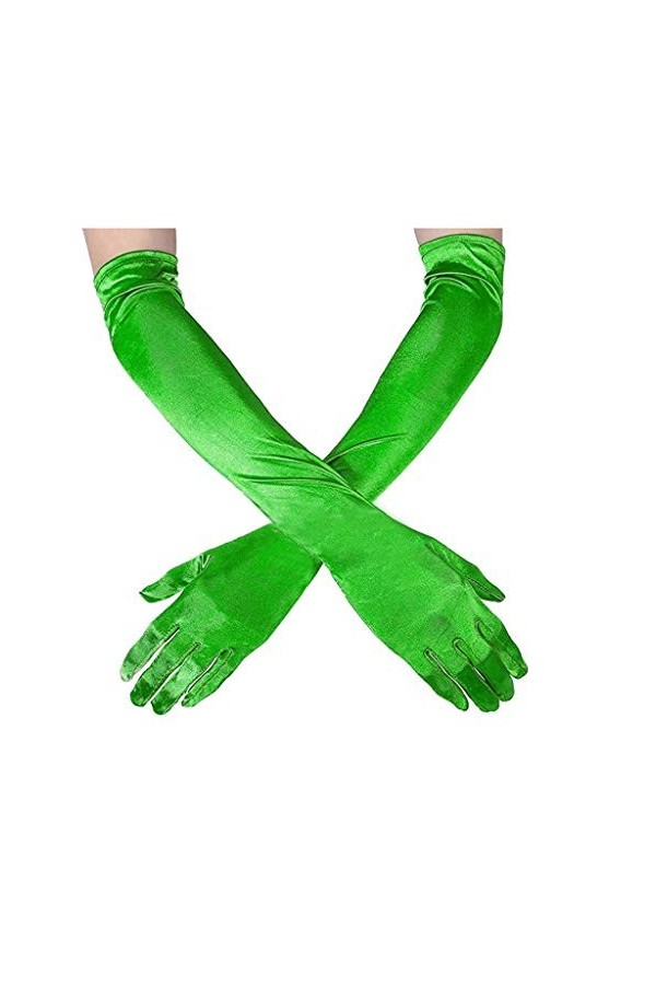 DIXII Gants mitaines hommes hiver chaud mariage soirée Performance femmes Cosplay longue robe Sexy femmes gants mitaines Col