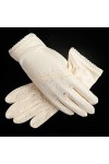 BUDBYU Gants de vélo, Gants de Soie en Soie Estivale pour Dames Gants en Dentelle pour Dames Gants antidérapants pour la Cond