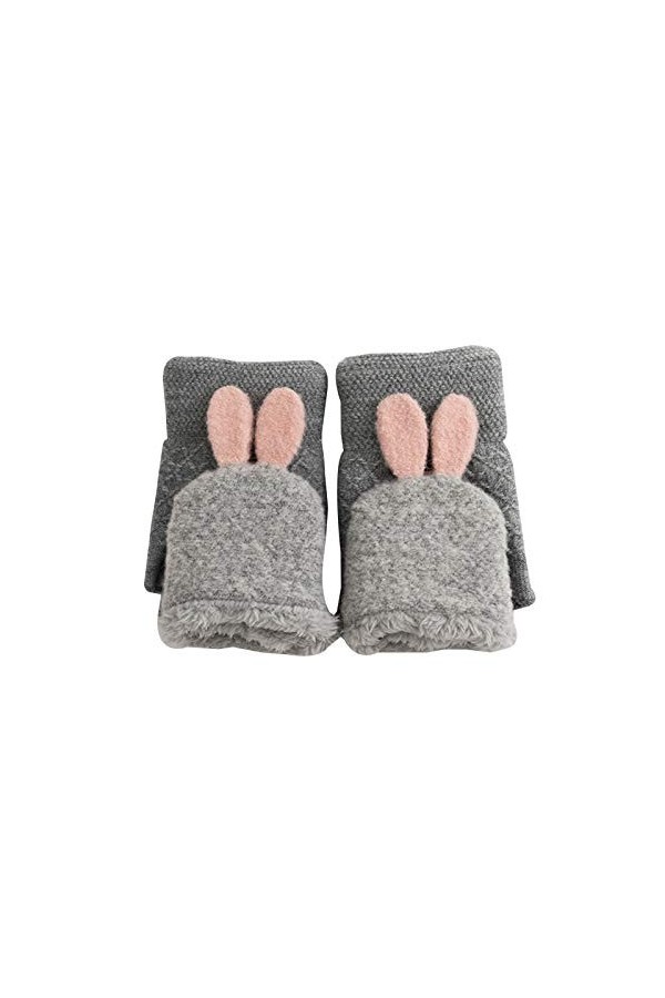 CAILIN Gants Gants Dames Gants à et Velours Chauds for Cyclisme, en 1 Taille Gants et moufles Color : Pink 