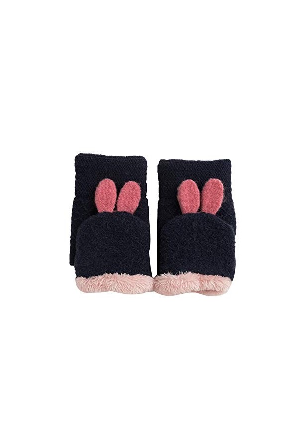 CAILIN Gants Gants Dames Gants à et Velours Chauds for Cyclisme, en 1 Taille Gants et moufles Color : Pink 