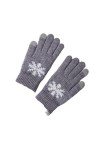 ERICAT Gants tricotés dhiver for femmes, protection des mains à écran tactile, gants tricotés résistants au froid Color : G