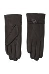 Chapeau-tendance Gants cuir taupe SVEVIA