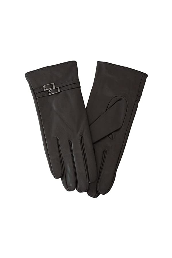 Chapeau-tendance Gants cuir taupe SVEVIA