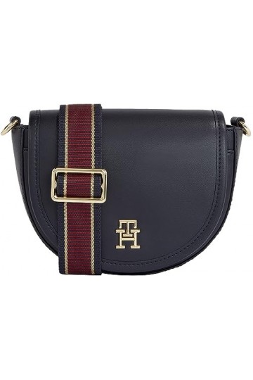 Tommy Hilfiger Th City Sac de Selle dété, Crossovers Femme, Space Blue, OS
