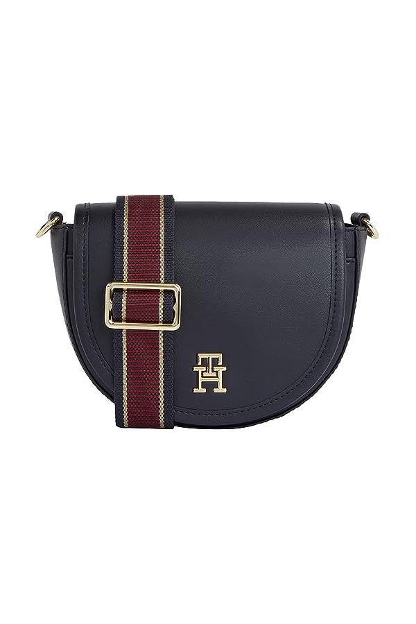 Tommy Hilfiger Th City Sac de Selle dété, Crossovers Femme, Space Blue, OS