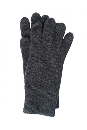 FosterNatur , Gants en laine mérinos pour femme, bordeaux, Large