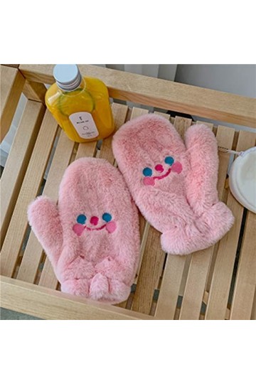 Gants dhiver pour femme - Moufles en cachemire - Motif : Charlie