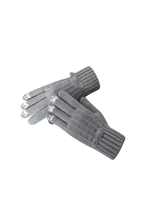 DIXII Gants dhiver chauds Gants extra-chauds Écran polaire et for femmes Gants for hommes Gants Moufles Color : Pink, Size 