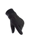 CAILIN Gants Gants dhiver Chauds Gants décran Fleece tactiles extérieur Vent et Le Froid Gants et moufles Color : Gray 