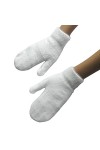 Gants dhiver, gants élastiques à doigts entiers, gants en laine, moufles dhiver de couleur unie, gants épais et chauds – ca