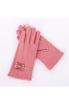 LZQPEARL Gants dhiver Gants de Plein air Écran Tactile de la Femme en Plein air Cuir Peluche Interne Color : E, Gloves Size