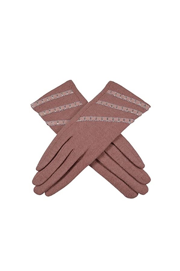 ZAJ Garder au Chaud Gants Chauds for Femmes - Gants à écran Tactile dhiver - Gants Thermiques à Doigts fractionnés - Gants à
