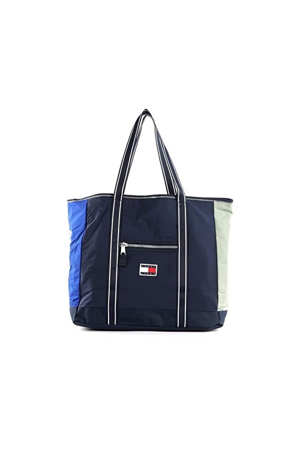 Tommy Hilfiger TJM College Varsity Tote Cobalt Colorblock