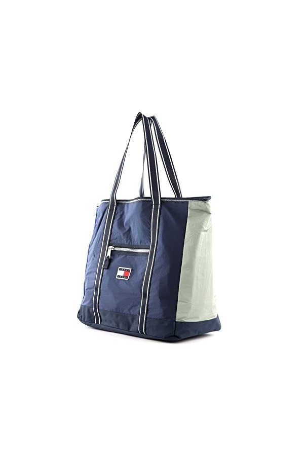 Tommy Hilfiger TJM College Varsity Tote Cobalt Colorblock