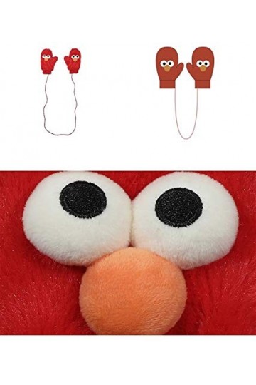 AiKoch Hiver Femme Entièrement Doublée en Fausse Fourrure Twist Moufles Gants Finger Pleine Outdoor Thicken Velours Unisexe L