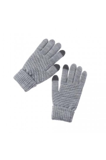 ERICAT Gants dhiver en laine tricotée for femmes, gants à doigt complet, épais, mitaines for filles et femmes, gants en lain