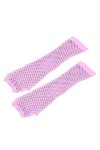 WAAZI Gants de Longueur for Femmes Gants Longs sans Doigts Gants de Mode Gants Mitaines Color : Purple, Size : Einheitsgr��e