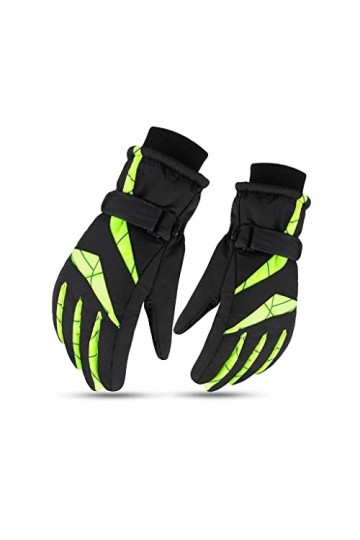 Épaissir Gants Gants dhiver Hommes et femmes Gants imperméables et gants de coton de motocyclettes à vent à la coupe à vent 