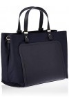 Tommy Hilfiger Th Elegant Tote, Sacs bandoulière femme, Bleu Sky Captain , 1x1x1 cm W x H L 